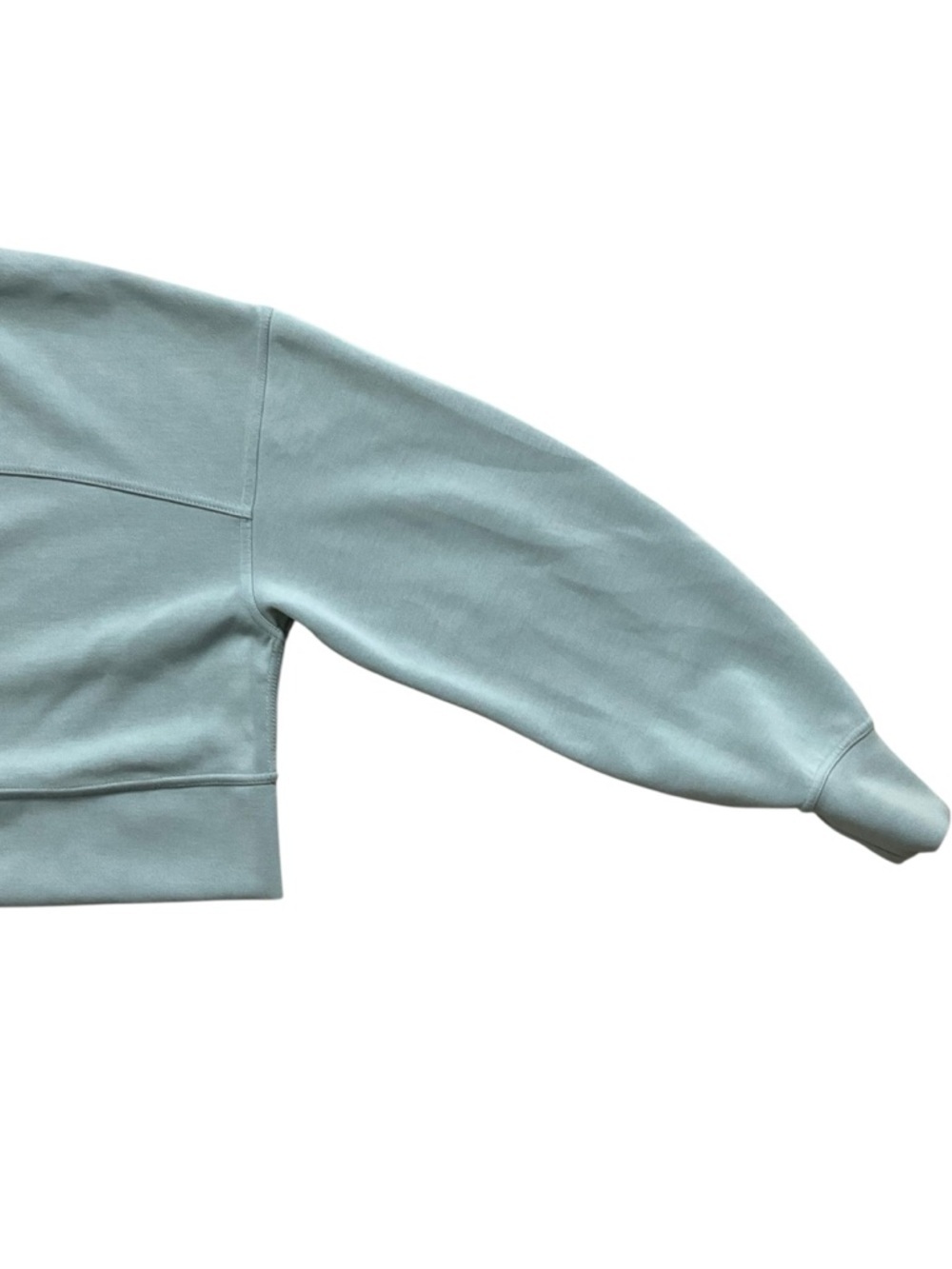 AYBL Cropped Sweatshirt Womens Small Green Athleisure Gym Pullover - Picture 10 of 12